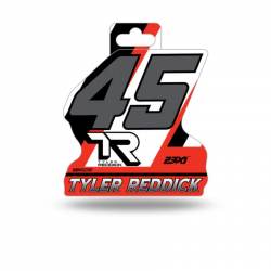 Tyler Reddick #45 - Die Cut Vinyl Sticker