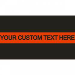 Custom Thin Red Line - Sticker
