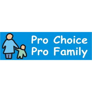 Pro Choice - Bumper Sticker