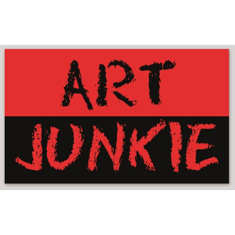 Art Junkie Sticker at Sticker Shoppe