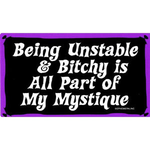 Part of My Mystique - Sticker