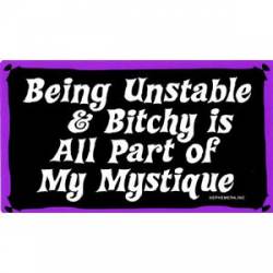 Part of My Mystique - Sticker