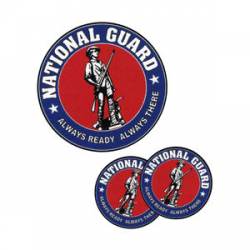 National Guard Flag Seal - Temporary Tattoos