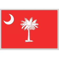 South Carolina Big Red Flag - Sticker