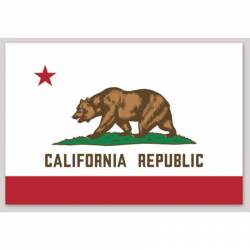 California State Flag Vinyl Sticker
