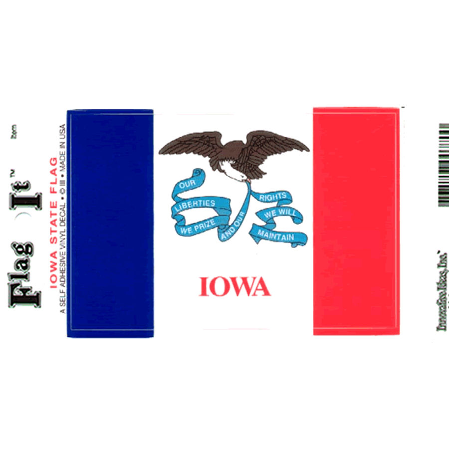 Iowa Flag - Sticker