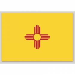 New Mexico State Flag - Vinyl Sticker