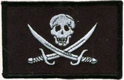Jack Rackam - Embroidered Iron On Patch