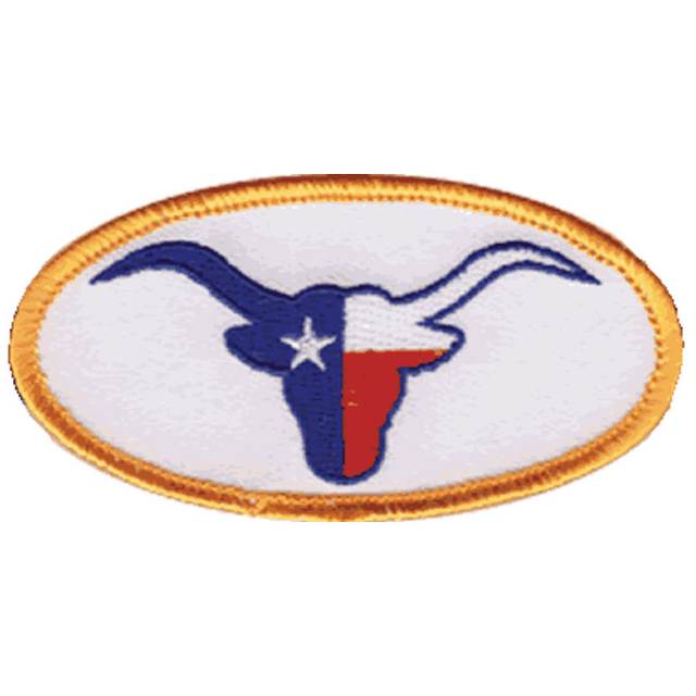 Texas Longhorns Logo 2.25 Embroidered Iron on Patch.