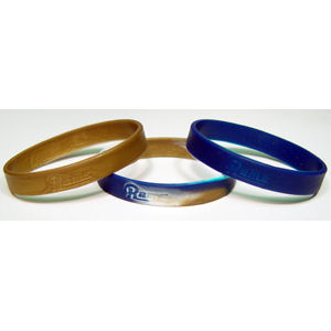 Louis Rams Rubber Wristbands 3 Pack St 