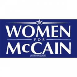 Women For McCain - Bumper Sticker
